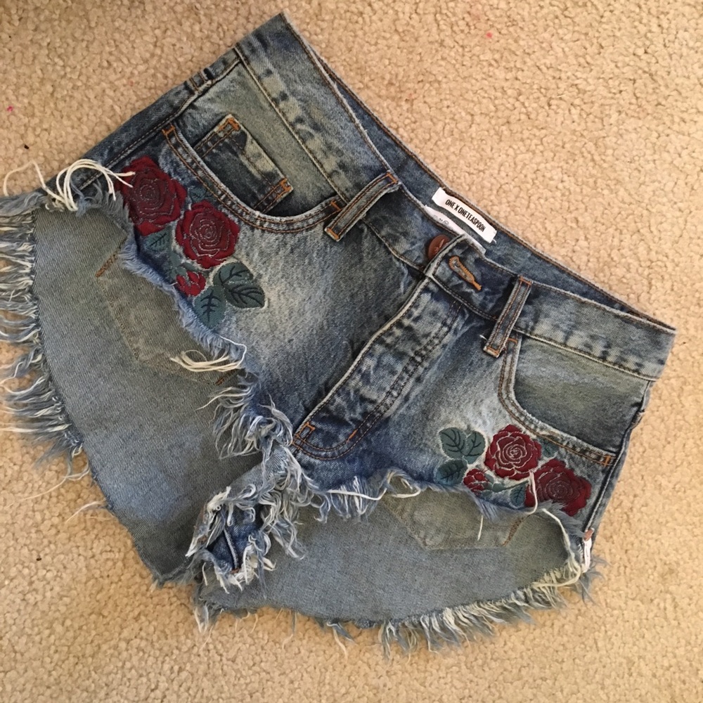 One teaspoon denim shorts